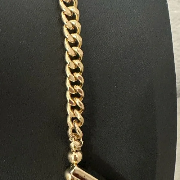 Expresss Gold Tone Bib Choker - Picture 6 of 6